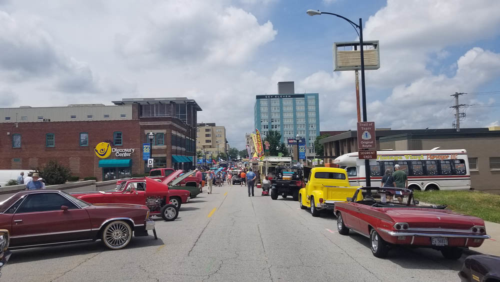 ROAD WARRIORS
Roughly 65,000 people attended the ninth annual Birthplace of Route 66 Festival on Aug. 9-10 in center city Springfield.